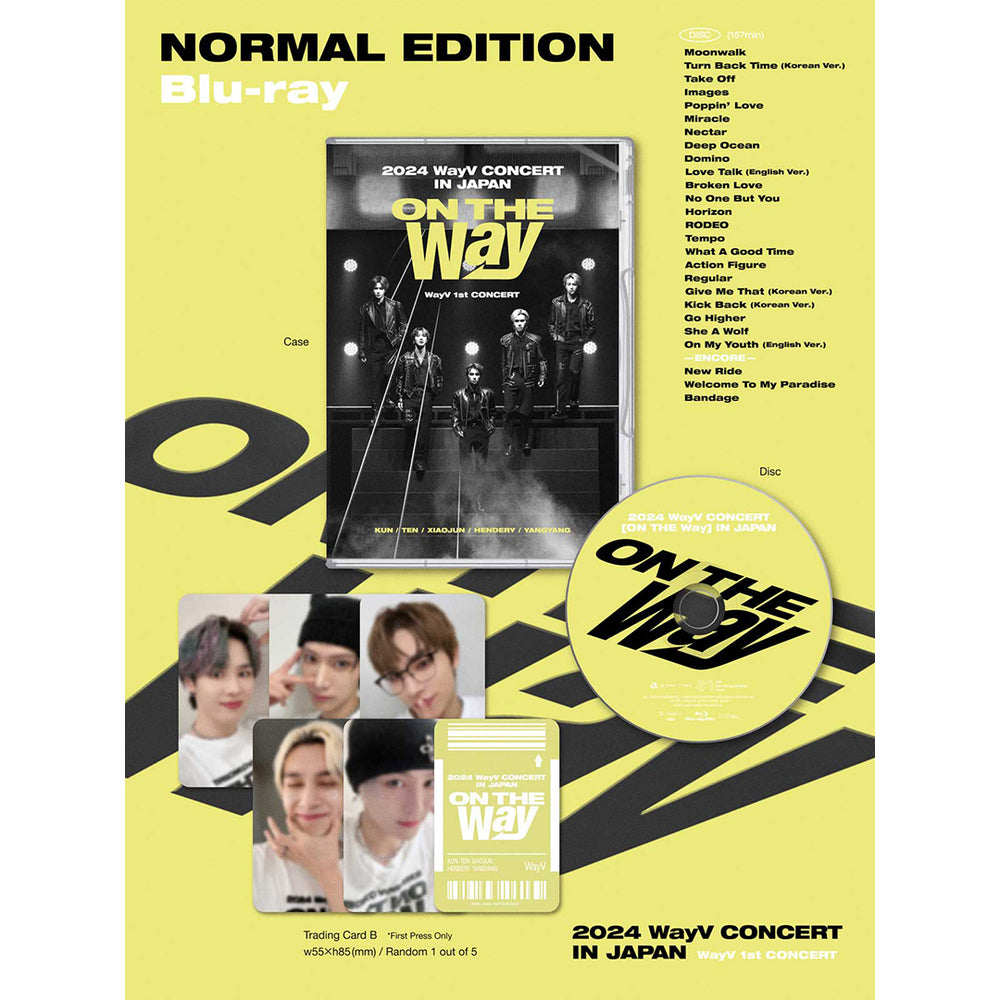 
                  
                    【通常盤】2024 WayV CONCERT [ON THE Way] IN JAPAN(Blu-ray)
                  
                