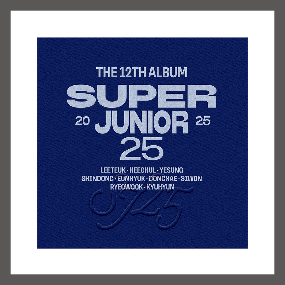 【韓国盤】The 12th Album'Super Junior25'(SMini Ver./9種ランダム)
