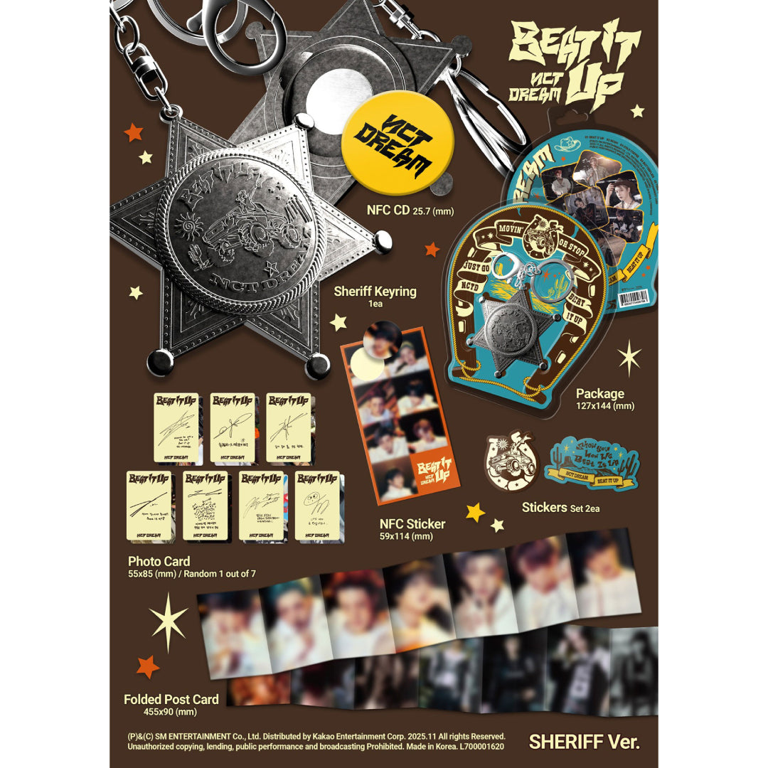 【韓国盤】NEW ALBUM 'Beat It Up'【Sheriff Ver.】