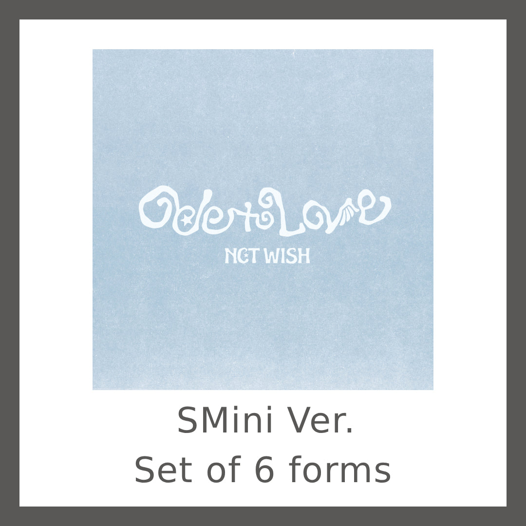 《6種セット》【韓国盤】Ode to Love(SMini Ver.)