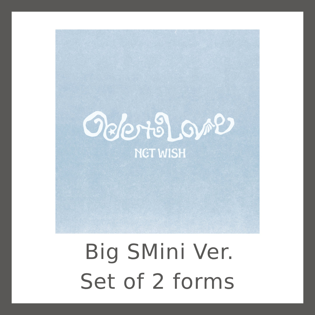 《2種セット》【韓国盤】Ode to Love(Big SMini Ver.)