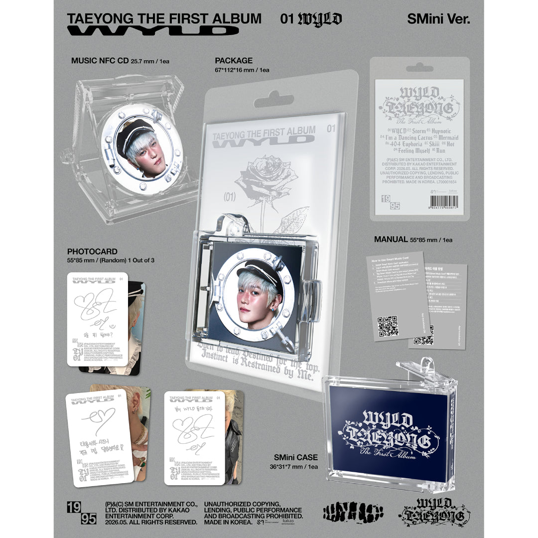 【韓国盤】The 1st Album 'WYLD'【SMini Ver.】