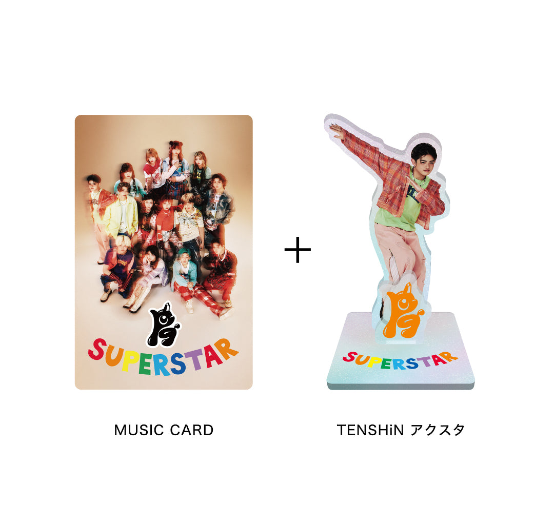 
                  
                    《初回生産限定》SUPERSTAR【TENSHiN Ver.】(MUSIC CARD＋GOODS)：PG
                  
                