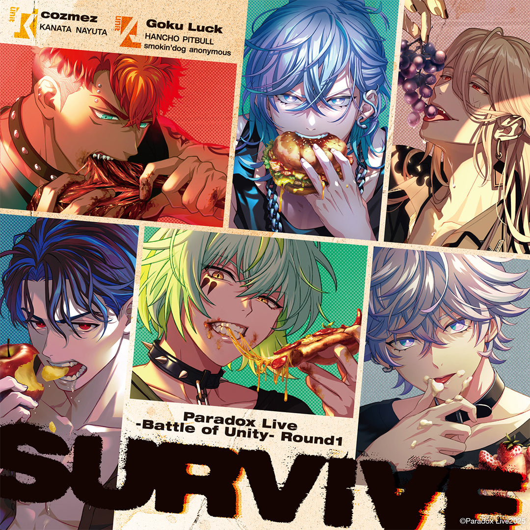 
                  
                    【special dope box1】Paradox Live -Battle of Unity- Round1 “SURVIVE”(ALBUM)
                  
                