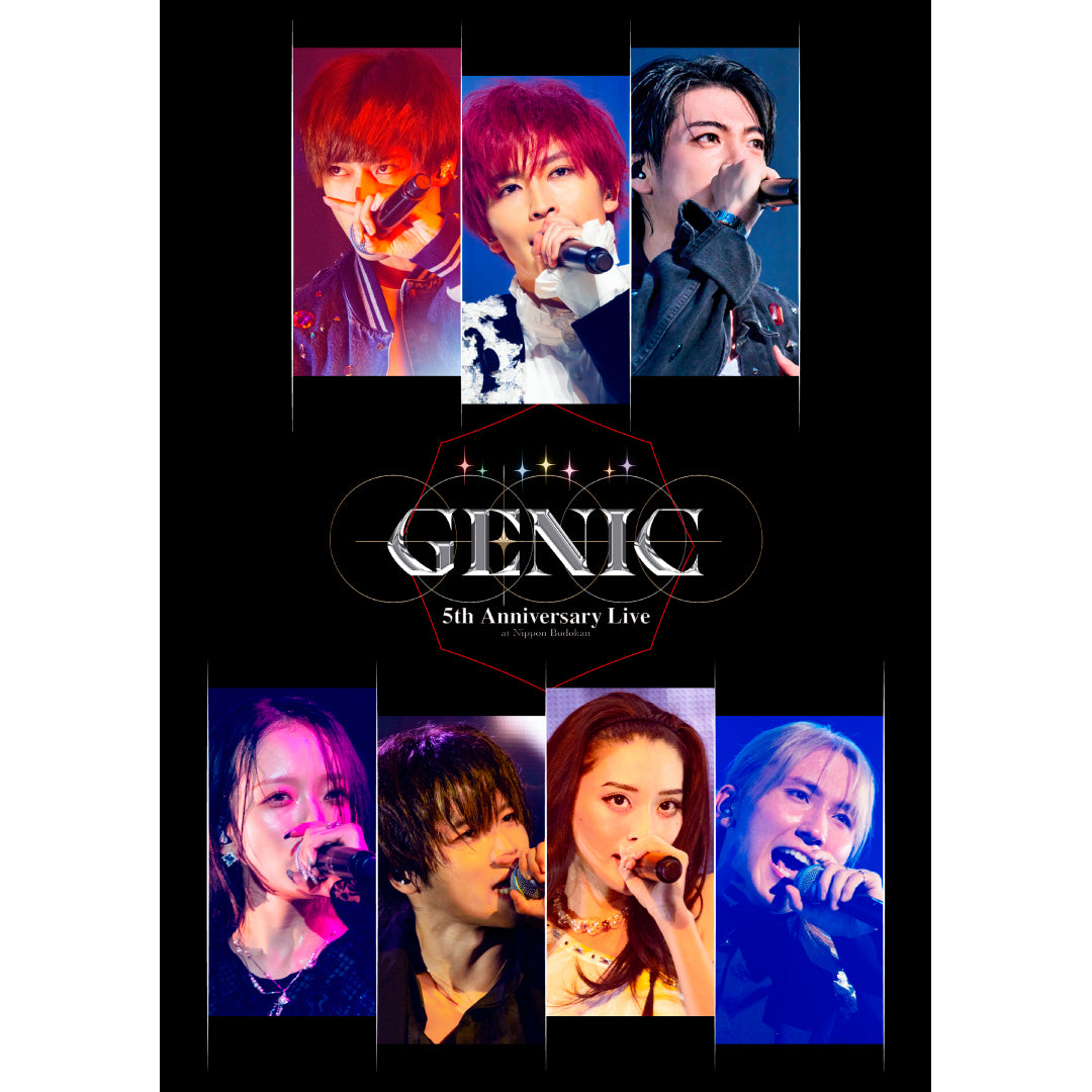 《2形態セット》GENIC 5th Anniversary Live at 日本武道館（mu-mo&FC限定盤Blu-ray)＋(2DVD)[武道館メンバーレプリカパス（プリントサイン入り）＋ミニアクリルスタンド]