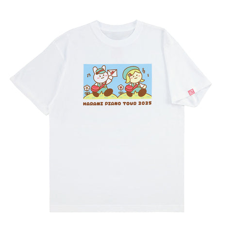 全国ピアノツアー2025　Tシャツ-WHITE
