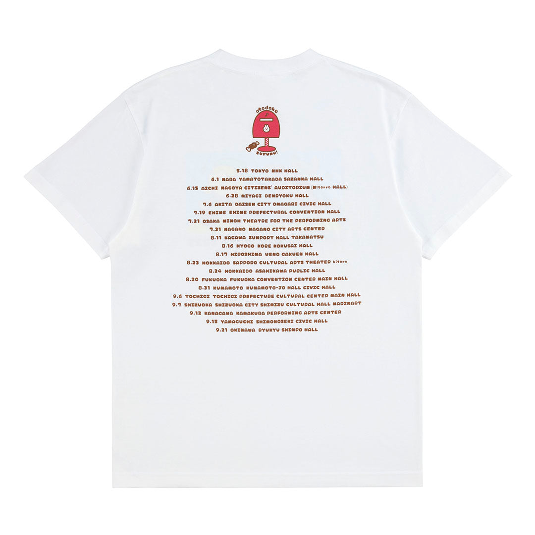 全国ピアノツアー2025　Tシャツ-WHITE