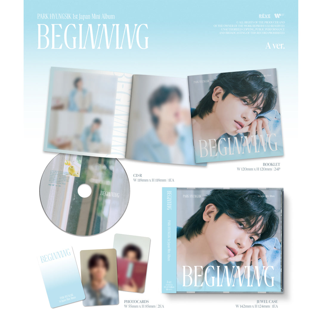 『PARK HYUNGSIK 1st Japan Mini Album [BEGINNING]』 (A ver.)(CD)