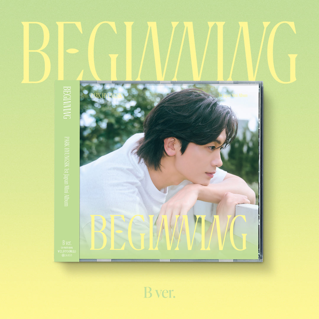 『PARK HYUNGSIK 1st Japan Mini Album [BEGINNING]』 (B ver.)(CD)