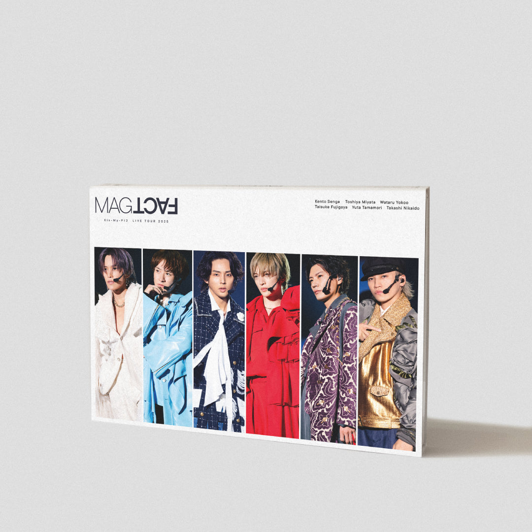 【通常盤(3DVD)】LIVE DVD & Blu-ray「Kis-My-Ft2 LIVE TOUR 2025 MAGFACT」