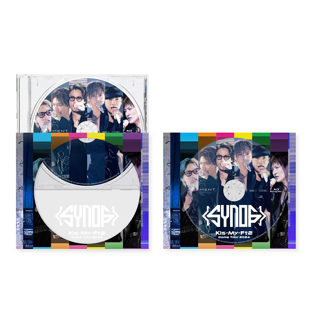 【初回盤A(2DVD)】LIVE DVD & Blu-ray「Kis-My-Ft2 Dome Tour 2024 Synopsis」