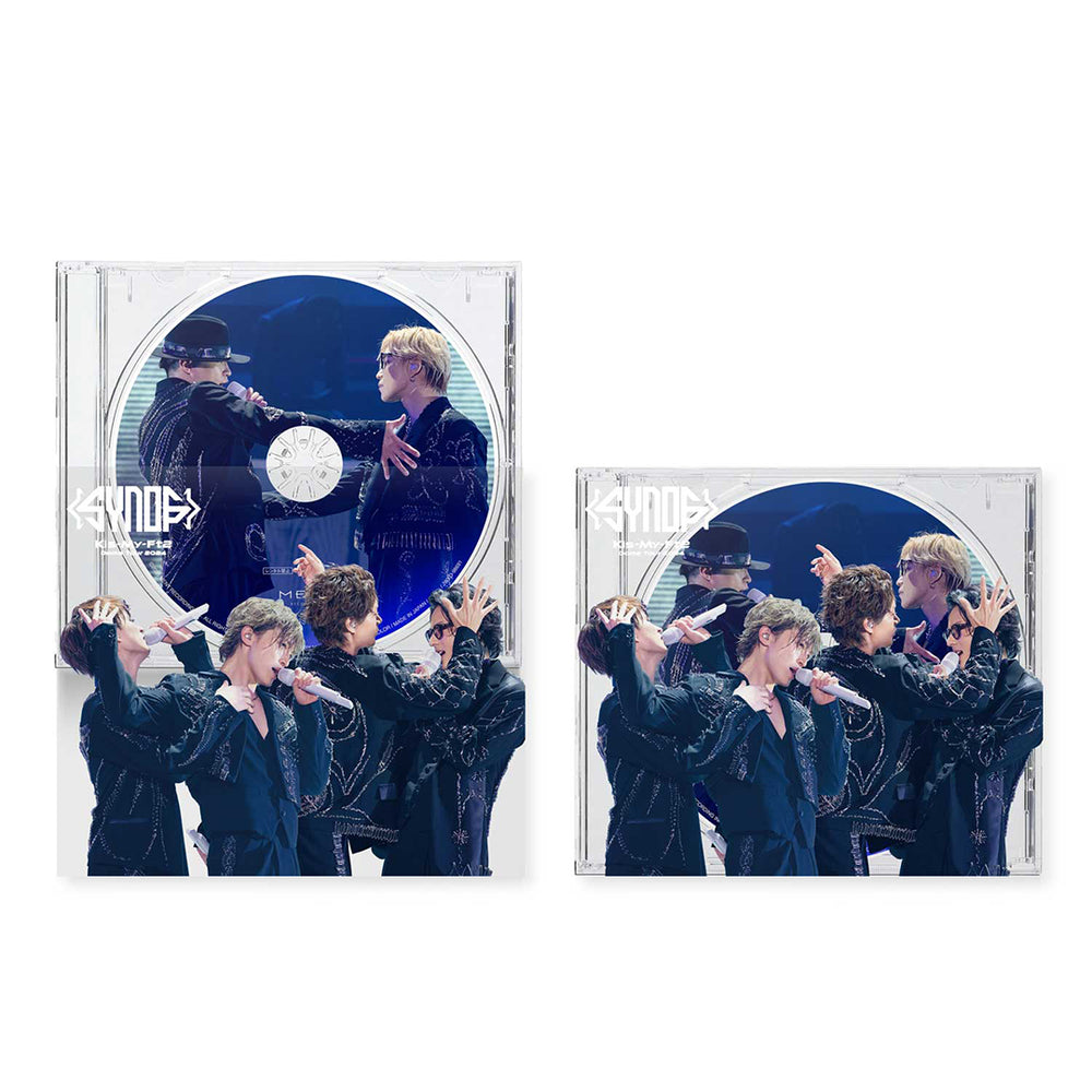 
                  
                    【初回盤B(2DVD)】LIVE DVD & Blu-ray「Kis-My-Ft2 Dome Tour 2024 Synopsis」
                  
                