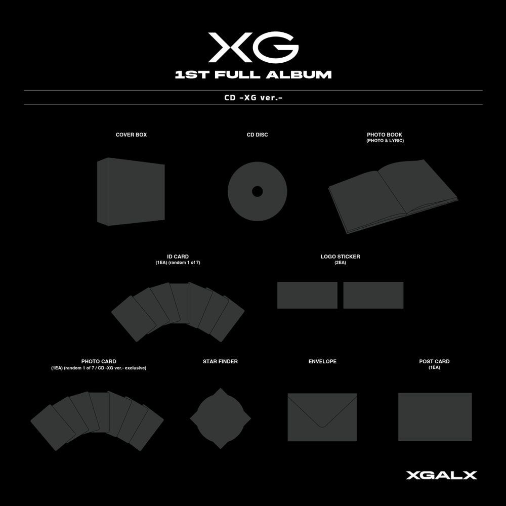 【CD -XG ver.-】1st Full Album