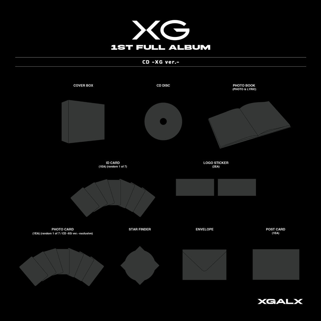 【CD -XG ver.-】1st Full Album