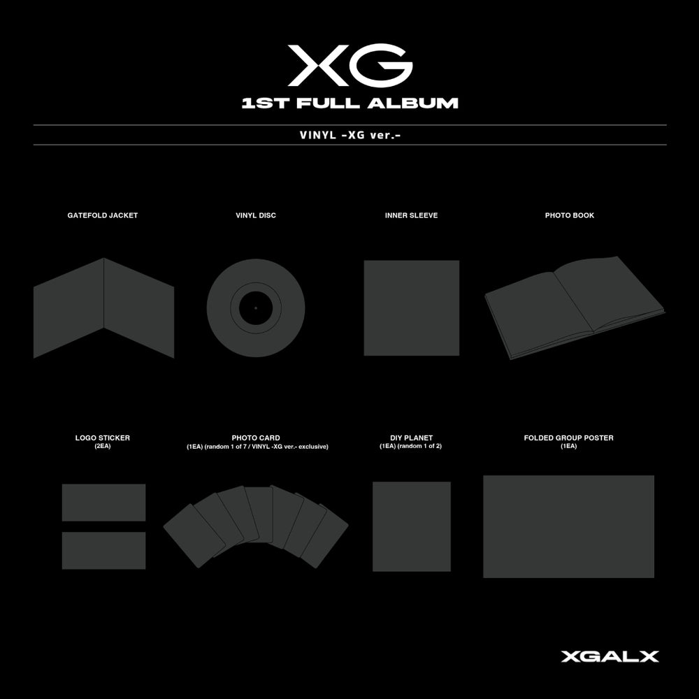 【VINYL -XG ver.-】1st Full Album