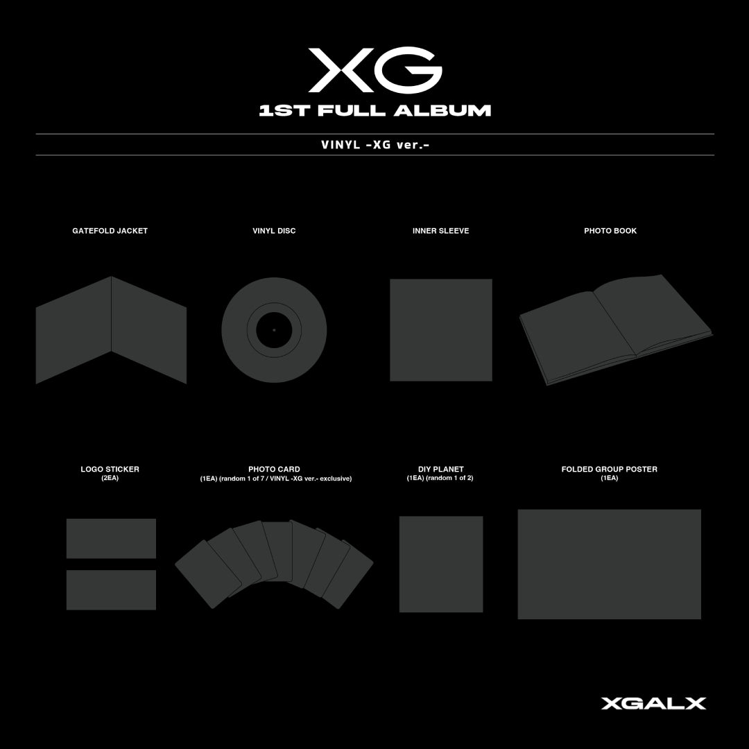 【VINYL -XG ver.-】1st Full Album