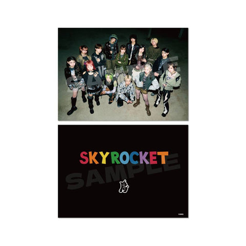 SKYROCKET クリアファイル おまけトレカ付き