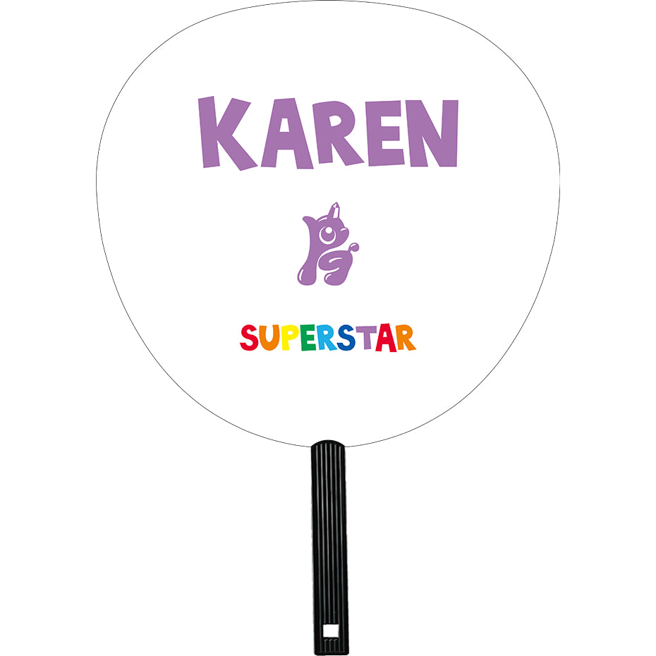 
                  
                    SUPERSTAR うちわ【KAREN】
                  
                