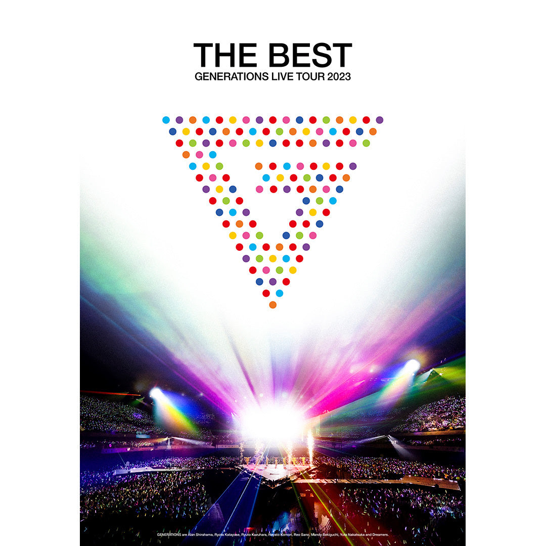 GENERATIONS 10th ANNIVERSARY YEAR GENERATIONS LIVE TOUR 2023 "THE BEST"(2DVD)