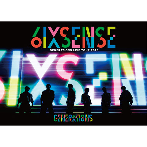 GENERATIONS LIVE TOUR 2025"6IX SENSE"(Blu-ray)