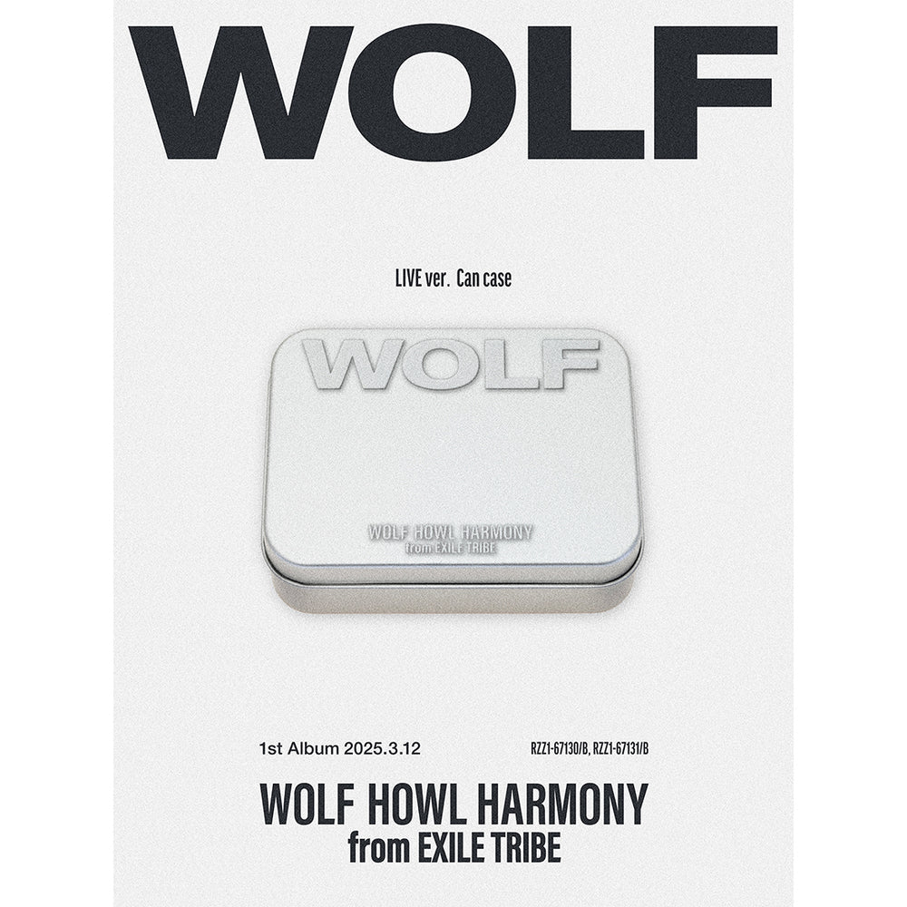 【初回生産限定盤 LIVE ver】WOLF(CD+DVD)
