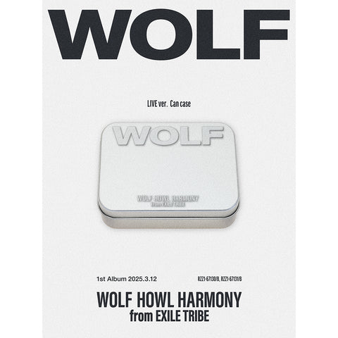 【初回生産限定盤 LIVE ver】WOLF(CD+Blu-ray)