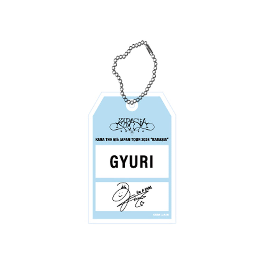 
                  
                    ラゲッジタグ風アクリルキーホルダー GYURI
                  
                