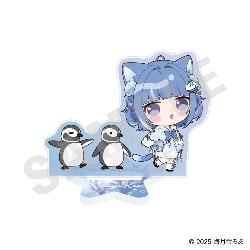 海月雲ろあ ミニアクリルスタンド「ペンギン」