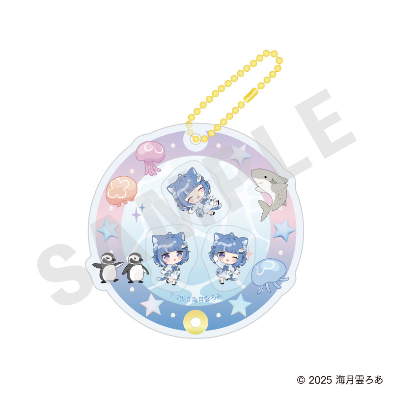 海月雲ろあ シャカシャカキーホルダー