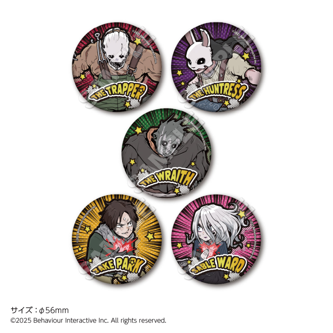 「Dead by Daylight」 観虐イラストトレーディング缶バッジ (全5種) 【BOX】