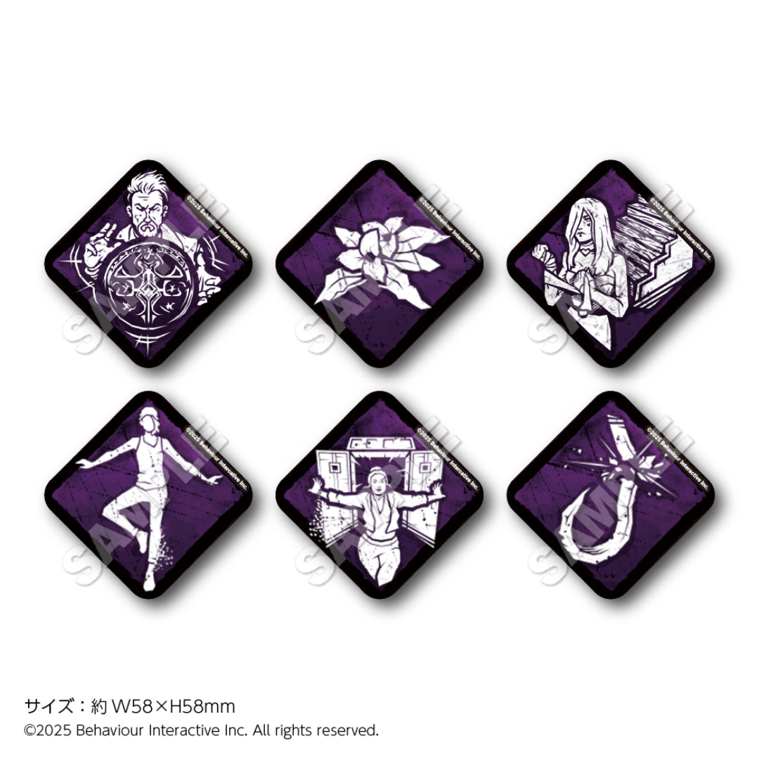 「Dead by Daylight」 サバイバートレーディングメタル缶バッジ ver.3.0 (全6種) 【PACK】