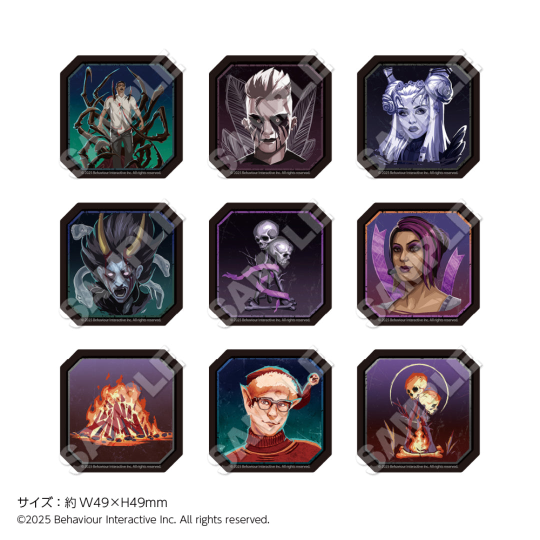 「Dead by Daylight」 アクリルバッジコレクション (全9種) 【PACK】