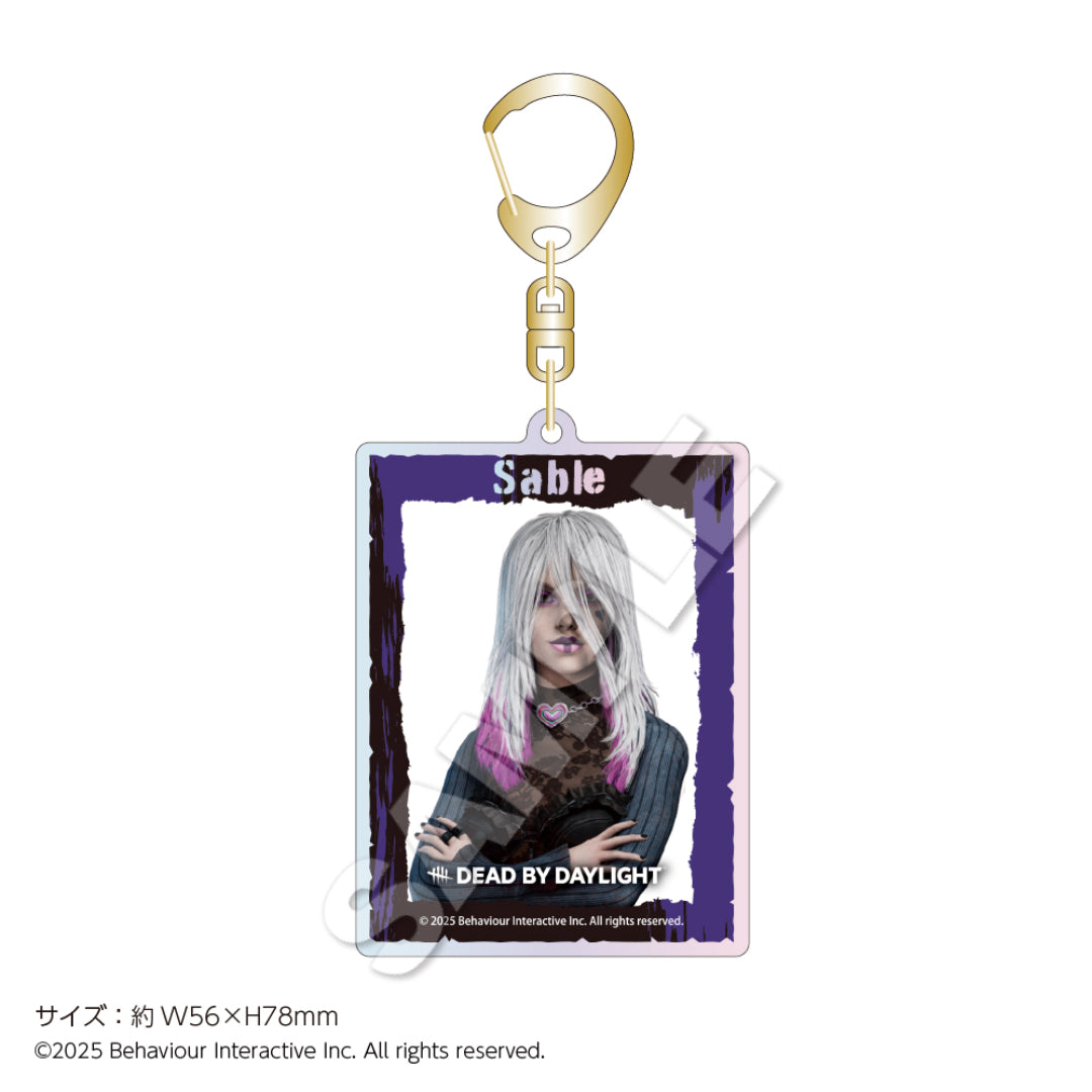 「Dead by Daylight」 アートアクリルキーホルダー -SABLE