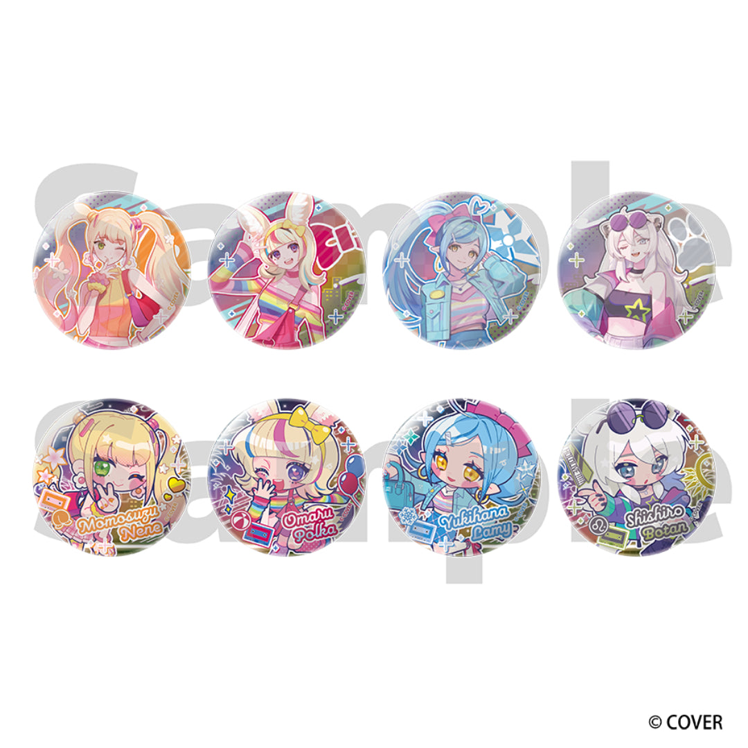 【EC限定】トレーディングオーロラ缶バッジ コンプリートセット