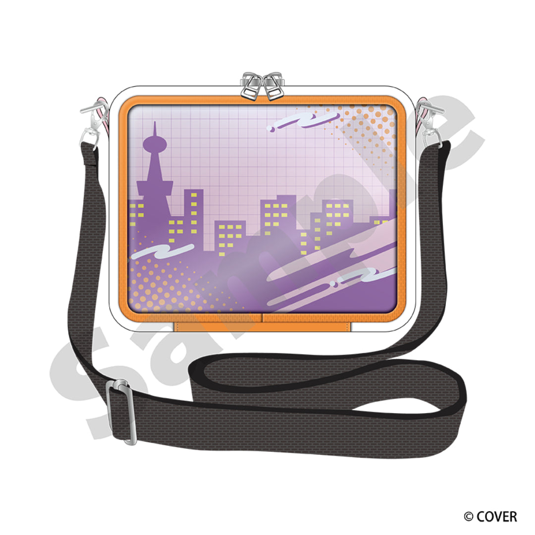 カセットテープ風ショルダークリアポーチ 桃鈴ねね