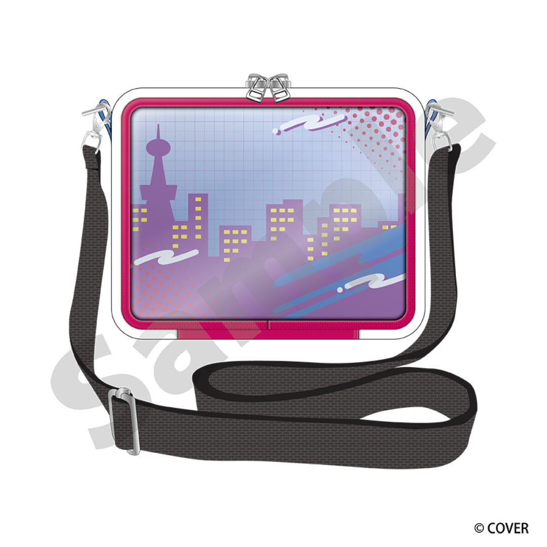 カセットテープ風ショルダークリアポーチ 尾丸ポルカ