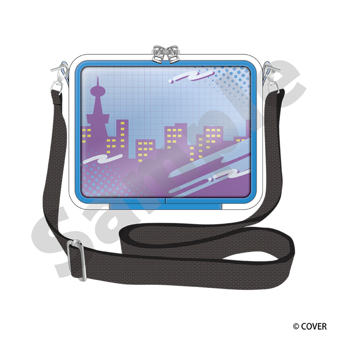 カセットテープ風ショルダークリアポーチ 雪花ラミィ