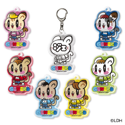 ジェ猫アクキー(全7種)_単品 (カプセルトイ)