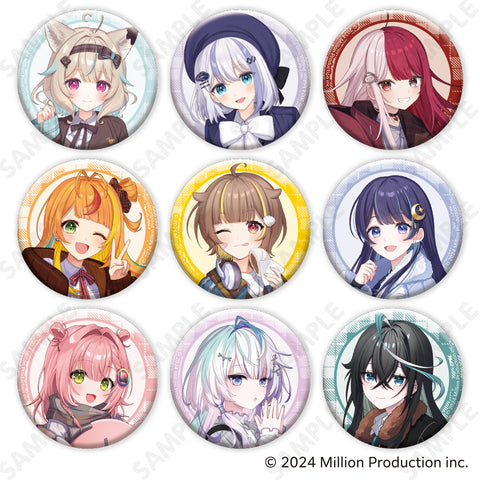 TRグリッター缶バッジ(全9種)_単品