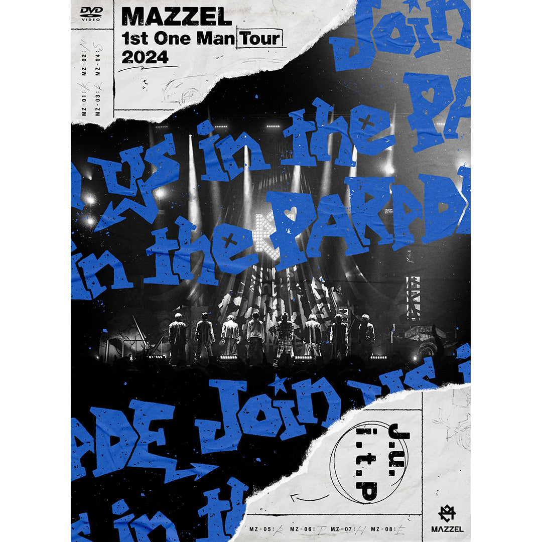 【初回生産限定盤】MAZZEL 1st One Man Tour 2024 "Join us in the PARADE"(2DVD)