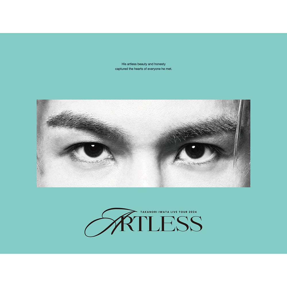 【初回受注限定(Blu-ray+Tシャツ)】Takanori Iwata LIVE TOUR 2024 "ARTLESS"