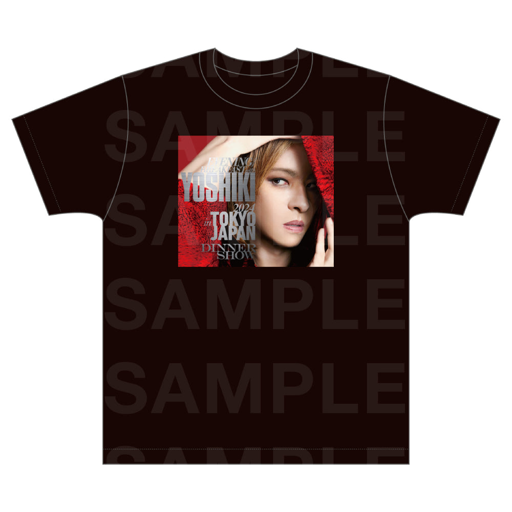 ヴィジュアルTシャツ (EVENING / BREAKFAST with YOSHIKI 2024)