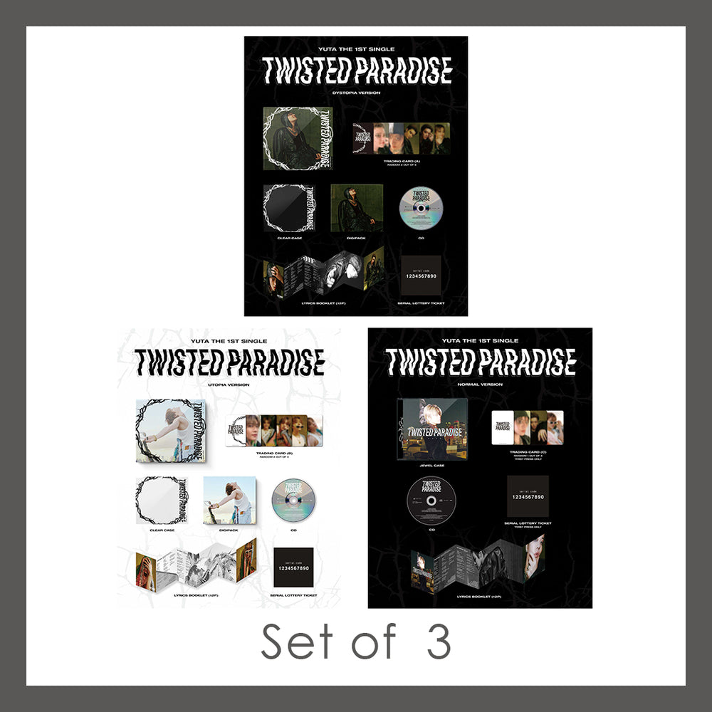 《終演後ハイタッチ会応募/3形態セット》TWISTED PARADISE(CD)