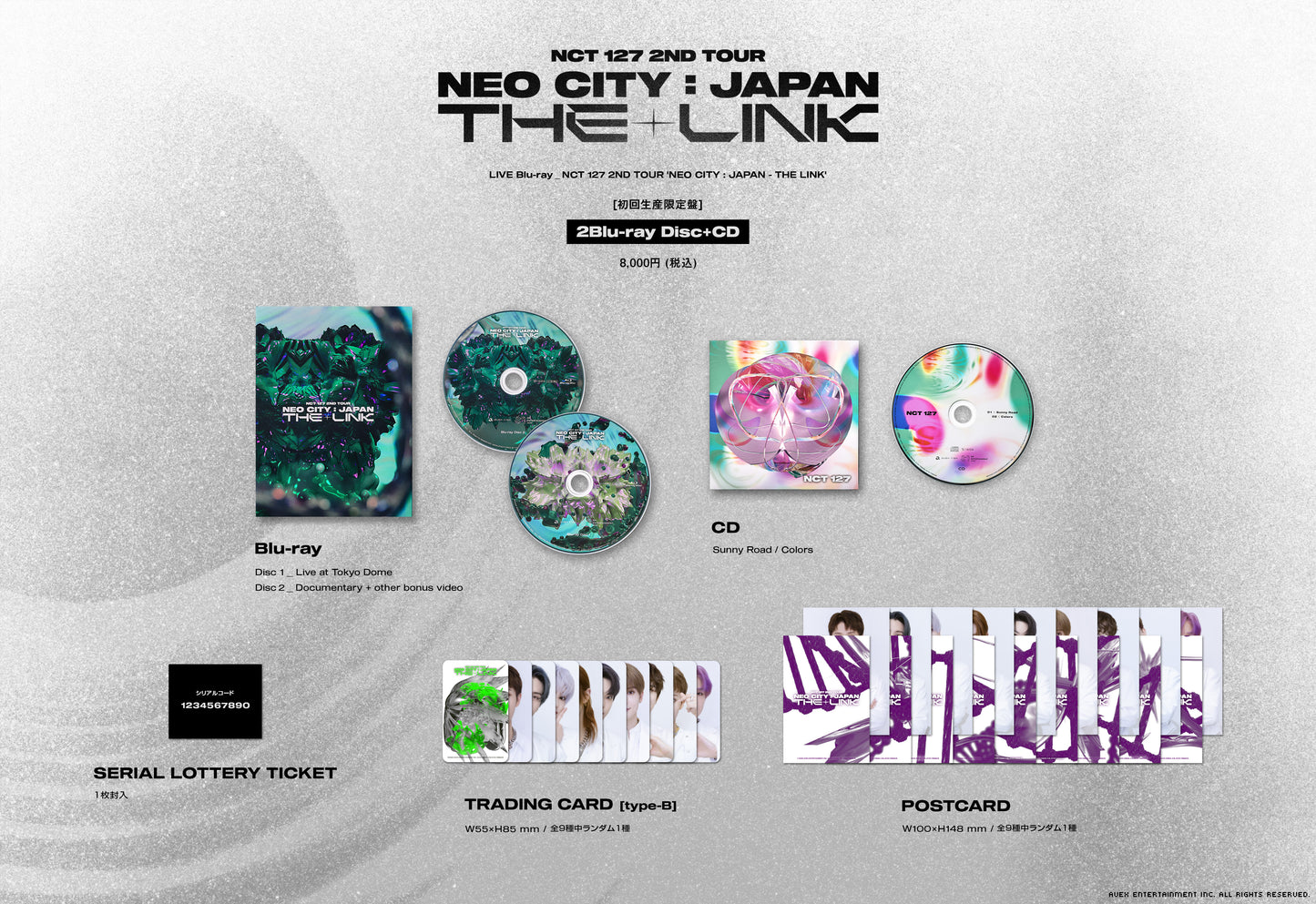 
                  
                    【初回生産限定盤】NCT 127 2ND TOUR 'NEO CITY : JAPAN - THE LINK'（2Blu-ray+CD）
                  
                
