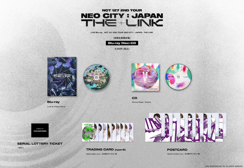 
                  
                    【初回生産限定盤】NCT 127 2ND TOUR 'NEO CITY : JAPAN - THE LINK'（Blu-ray+CD）
                  
                